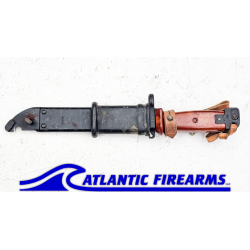 POLISH 6H4 (AKM TYPE II) BAYONET W/ SCABBARD, MATCHING- Good