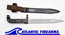 BULGARIAN 6X2 (AK47 TYPE 1) BAYONET W/ SCABBARD-Very Good