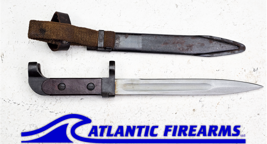 BULGARIAN 6X2 (AK47 TYPE 1) BAYONET W/ SCABBARD-Very Good