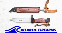 RUSSIAN TULA 6X4 (AKM TYPE 2) BAYONET W/ SCABBARD, STAR ON CROSSGUARD- Good