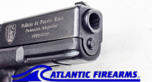 Glock 22 Gen 3 Policia De Puerto Rico-Marked Fish Gill Slide VG