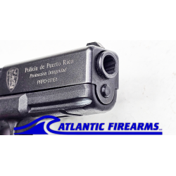 Glock 22 Gen 3 Policia De Puerto Rico-Marked Fish Gill Slide VG