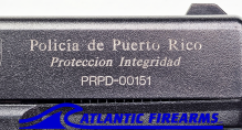 Glock 22 Gen 3 Policia De Puerto Rico-Marked Fish Gill Slide VG