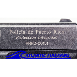 Glock 22 Gen 3 Policia De Puerto Rico-Marked Fish Gill Slide VG