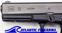 Glock 22 Gen 3 Policia De Puerto Rico-Marked Fish Gill Slide VG