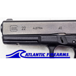 Glock 22 Gen 3 Policia De Puerto Rico-Marked Fish Gill Slide VG