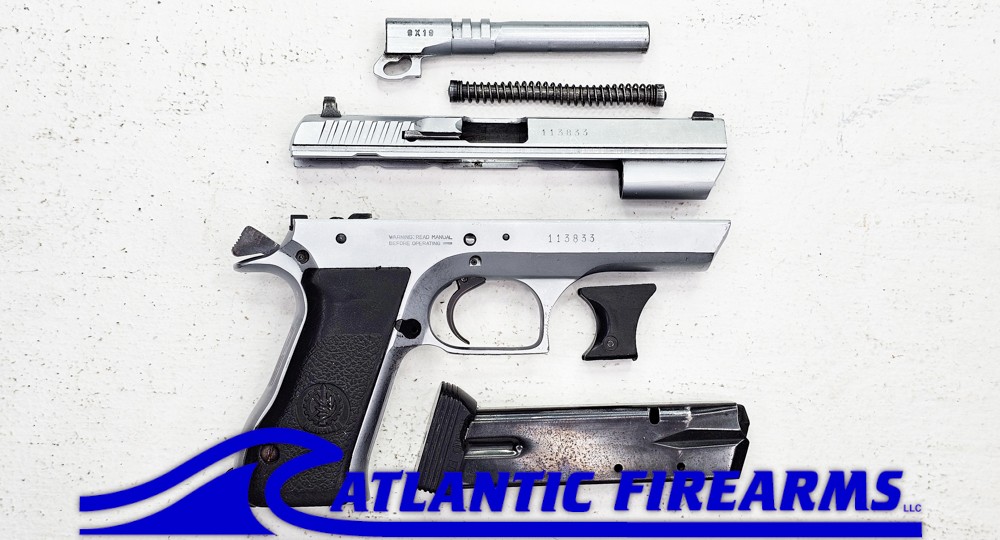 IMI Jericho 941F Silver Satin -Israeli Police Trade In-Gunsmith Special