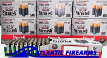 Sterling 9x19mm FMJ Steel Case Ammo - 500 Rounds