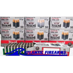 Sterling 9x19mm FMJ Steel Case Ammo - 500 Rounds