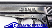 CZ VZOR 70 7.65mm Pistol