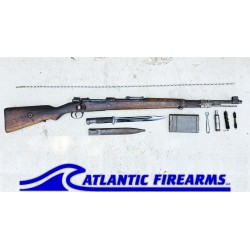 Portuguese Mauser M937A Rifle- Matching Combo w/ Bayo & Clean Kit