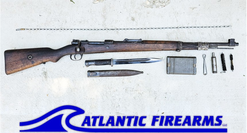 Portuguese Mauser M937A Rifle- Matching Combo w/ Bayo & Clean Kit