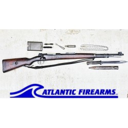 Portuguese Mauser M937A Rifle- Matching Combo W/ Bayo & Sling