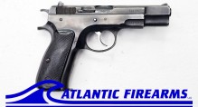 CZ 75 Pre B Satin Finish-Black Grip