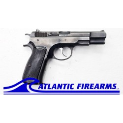 CZ 75 Pre B Satin Finish-Black Grip
