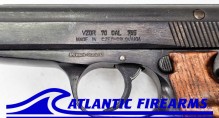 CZ VZOR 70 7.65 Pistol-Wood Grips