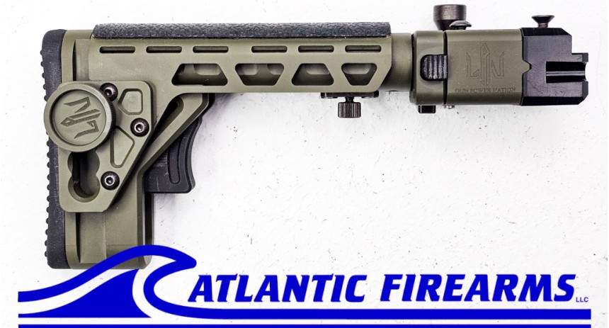 AK/AKM Folding & Telescoping Buttstock - Cerakote OD Green - GPN