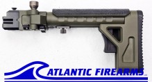 AK/AKM Folding & Telescoping Buttstock - Cerakote OD Green - GPN