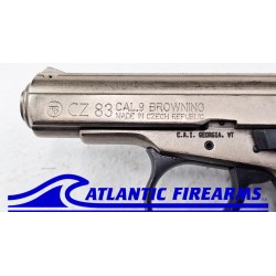 Czech CZ 83 Pistol Nickel Finish - Good
