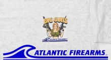 Atlantic Firearms Big Guns T-Shirt - Ash Grey