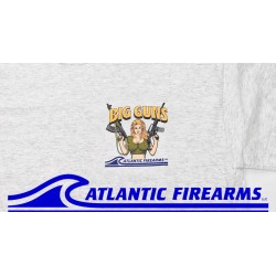 Atlantic Firearms Big Guns T-Shirt - Ash Grey