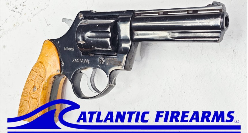 Zastava M83 Revolver Custom Wood Grips - Auction