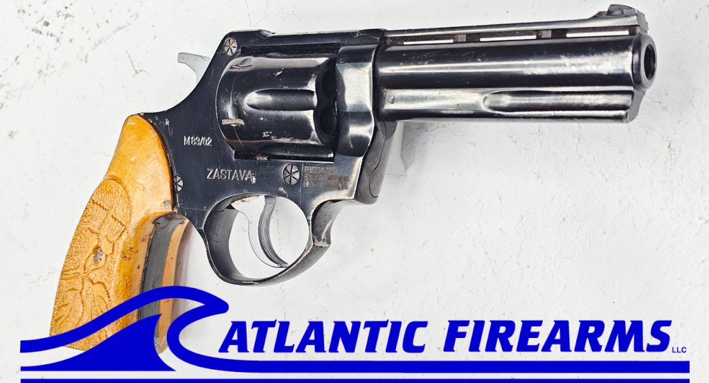 Zastava M83 Revolver Custom Wood Grips - Auction