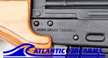 Micro Draco AK47 Pistol W/ Rear Rail