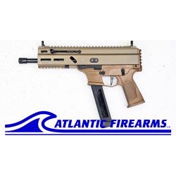Grand Power Stribog SP9A3G Pistol W/ Brace- FDE