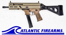 Grand Power Stribog SP9A3G Pistol W/ Brace- FDE
