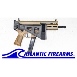 Grand Power Stribog SP9A3G Pistol W/ Brace- FDE