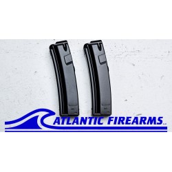 15 Round MP5 Mag Steel-2 Pack Mora Arms