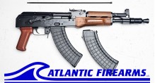 Polish Forged Trunnion Hellpup AK47 Pistol- Wood
