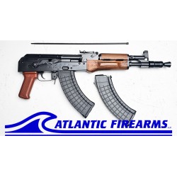 Polish Forged Trunnion Hellpup AK47 Pistol- Wood
