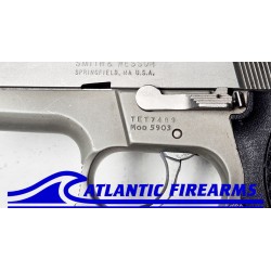 S&W 5903 9mm LEO Surplus-Square Trigger Guard - Auction