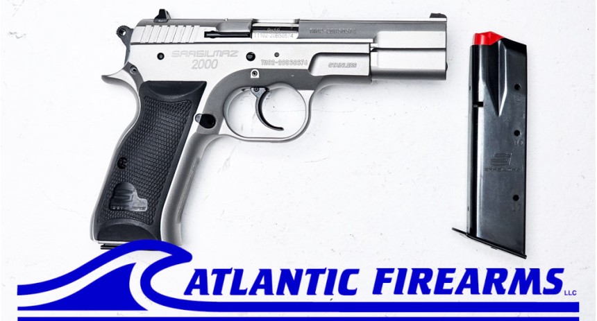 SAR USA 2000 9MM Stainless Steel Pistol- 2000ST- Auction
