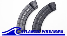 AK47 60RD 7.62x39 Quad Stack Magazine- 2 Pack