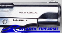 Zastava M70 Pistol-Chrome Wood Grip - Auction