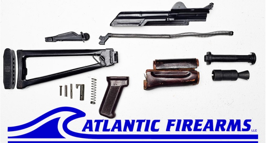ak出品 Yugoslavian AK-47 Mdl. M85 Under Folder Parts Kit, Incomplete