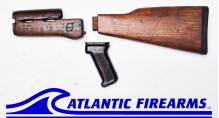 Bulgarian AK-47 Milled Trench Art Wood Stock Set 1 - Auction