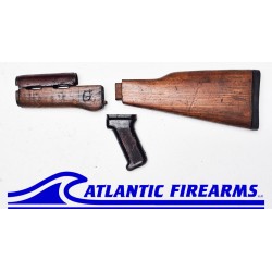 Bulgarian AK-47 Milled Trench Art Wood Stock Set 1 - Auction