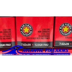 Red Army Standard 7.62x39 Ammo- 1000RDS