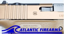 GLOCK 43X MOS Coyote 9MM - Exclusive
