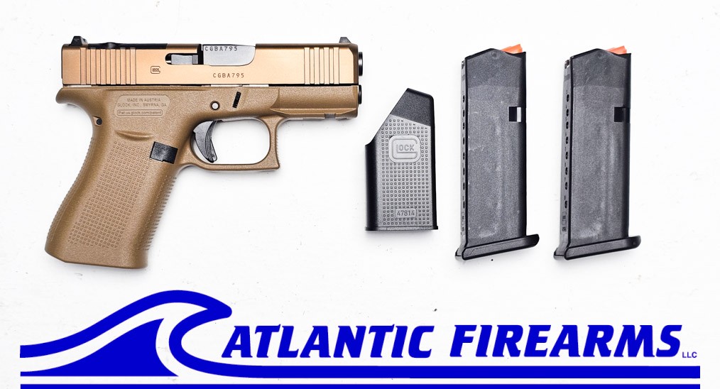 GLOCK 43X MOS Coyote 9MM - Exclusive
