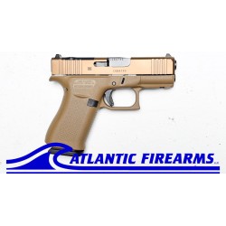 GLOCK 43X MOS Coyote 9MM - Exclusive