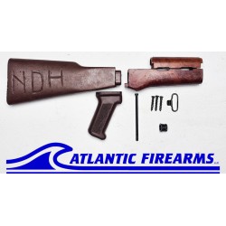 Bulgarian AK47 Milled Trench Art Stock Set NDH - Auction