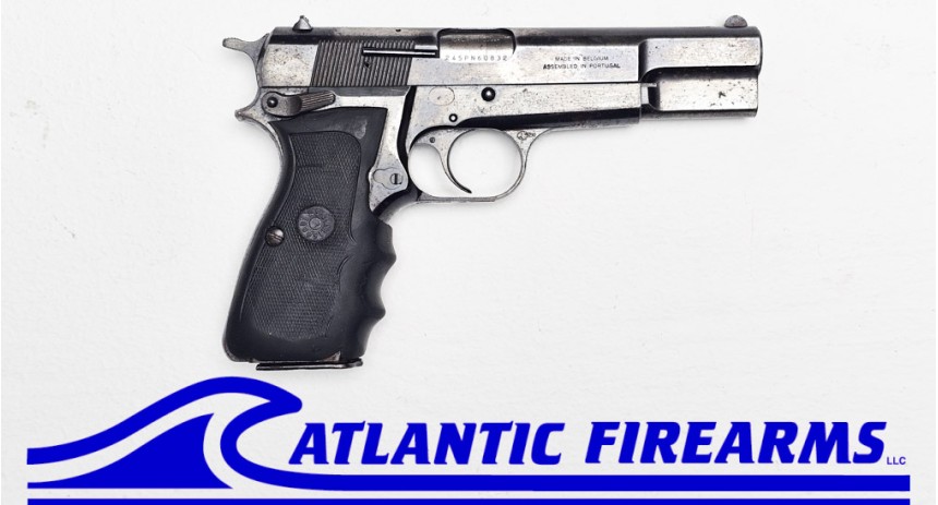 Browning HP 35 9mm Black Surplus Pistol- Auction