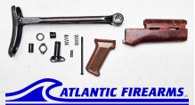 Bulgarian AK-47 Milled Underfolder Trench Art Stock Set - Auction