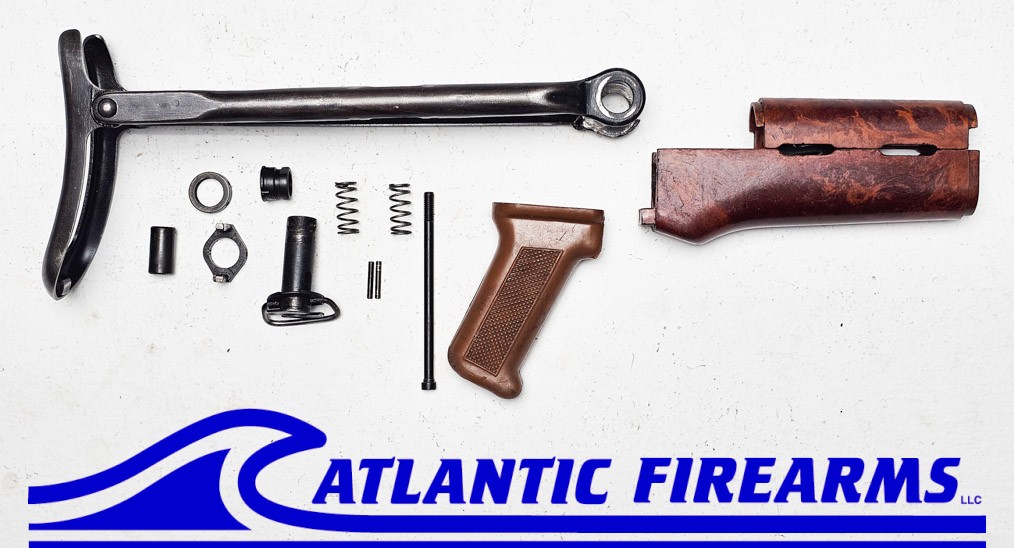 Bulgarian AK-47 Milled Underfolder Trench Art Stock Set - Auction