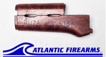 Bulgarian AK-47 Milled Underfolder Trench Art Stock Set - Auction